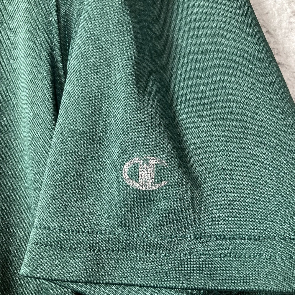 York College Spartans  T Shirt  Adult Medium Green Short‎ Sleeve Pennsylvania - Picture 3 of 9